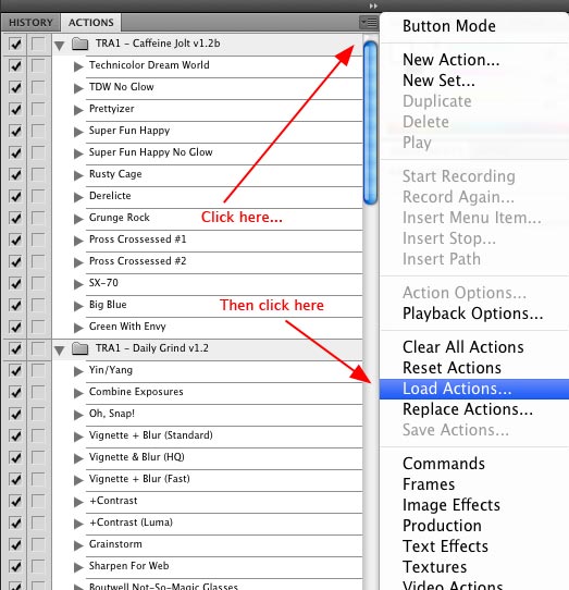 installing photoshop actions via the load actions command