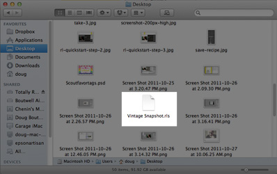 your-recipe-on-disk