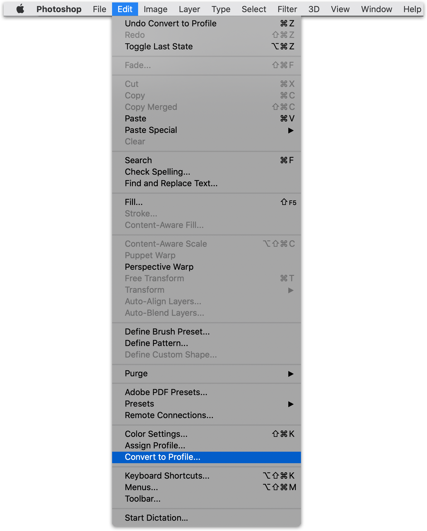 Edit Menu - Convert_To_Profile